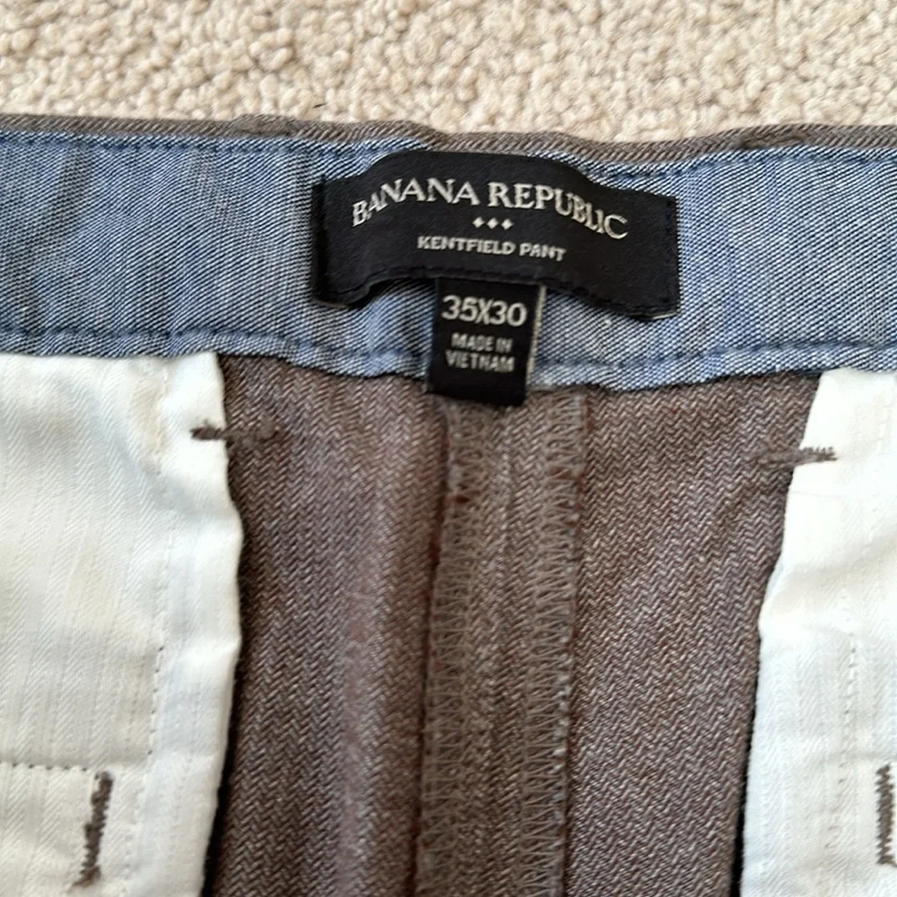 Banana republic kentfield straight pants